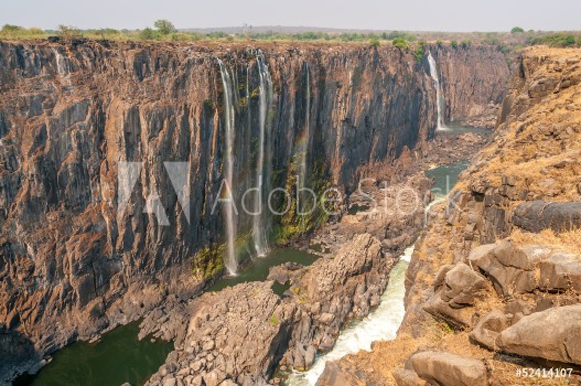 Picture of Victoria Falls in The Dry Season